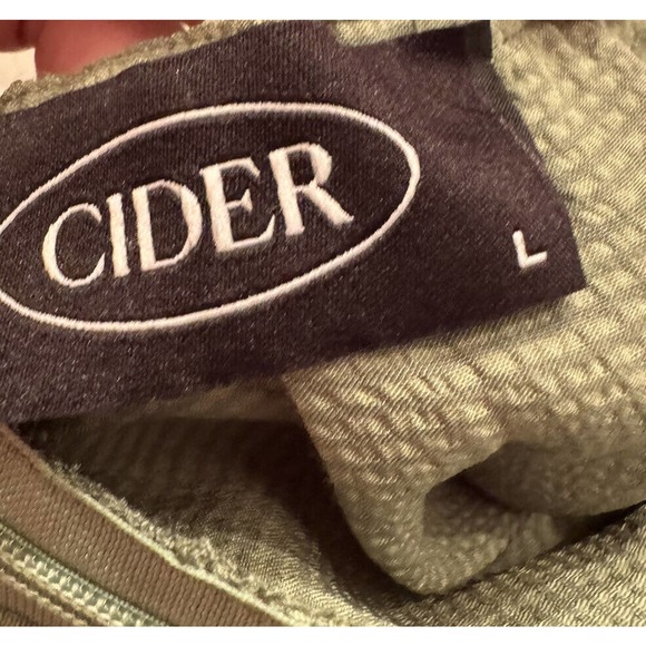 NWT Cider Ruffle Mini Dress Green Size L‎ - Picture 4 of 5